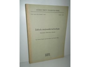 Základy strojírenské technologie