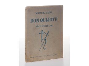 Don Quijote před kostelem