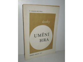 Umění - hra:úvahy k experimentálnímu programu