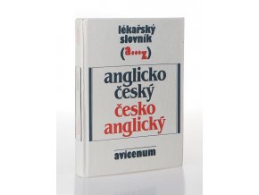 Lékařský slovník anglicko-český, česko-anglický