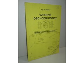 Vzorové německé obchodní dopisy