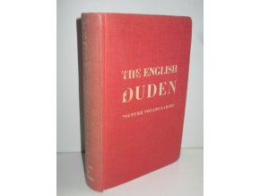 The english duden : Picture vocabularies in english with english and german indices