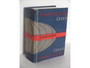 Francouzsko-český a česko-francouzský kapesní slovník (1989)