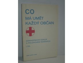 Co má umět každý občan:Zdravotnický odsun a polohování zraněných I.díl