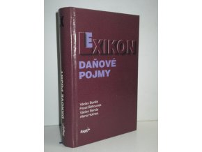 Lexikon - daňové pojmy