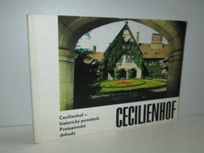 Cecilienhof : historický památník Postupimské dohody