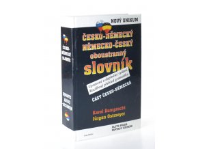 Česko-německý a německo-český oboustranný slovník Nový Unikum