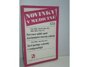 Prevence náhlé smrti u ischemické choroby srdeční- Nové postupy a metody v rentgenologii