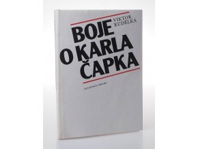 Boje o Karla Čapka