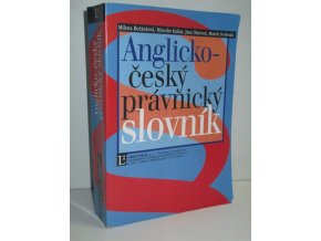 Anglicko-český právnický slovník