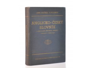 Anglicko-český slovník s výslovností, přízvukem, mluvnicí, vazbami a frazeologií (1957)