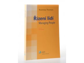 Řízení lidí : Managing people