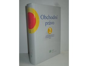 Obchodní právo. 2, Společnosti obchodního práva a družstva