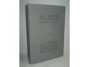 Vybrané spisy J. A. Komenského. Díl 2, Informatorium školy mateřské Rozprava k Vratislavský Didaktika analytická