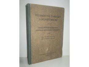 Pětimístné tabulky logaritmické (1952)