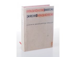 Slovensko-český a česko-slovenský slovník rozdílných výrazů (1964)