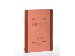 Ročenka Neděle (1932)