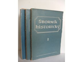 Historický sborník (3sv)