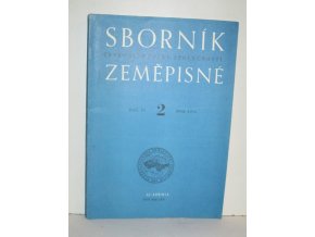 Sborník Československé společnosti zeměpisné  roč.83, číslo 2 (1978)