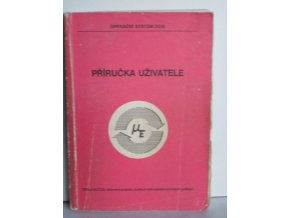 Příručka uživatele,operační systém dos