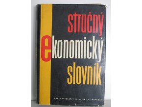 Stručný ekonomický slovník