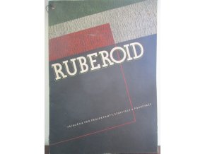 Ruberoid,příručka pro projektantystavitele a pokrývače