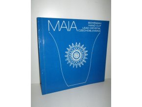 MAIA Bohemian Hand Cut Lead Crystal Czechoslovakia