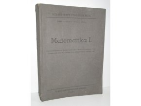 Matematika I.