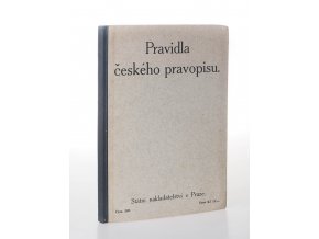 Pravidla českého pravopisu s abecedním seznamem slov a tvarů