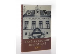 Pražský sborník historický. 22