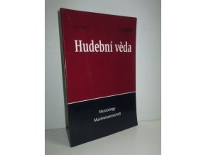 Hudební věda,Musicology,Musikwissenschaft: ročník XLIII čís.2