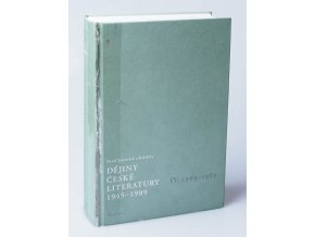 Dějiny české literatury 1945-1989 : 4. díl 1969-1989 + CD