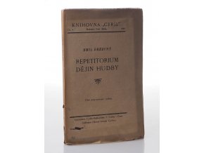 Repetitorium dějin hudby