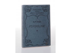 Psychologie : psychologie myšlení IV.