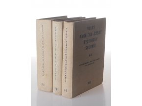 Velký anglicko-český technický slovník (3 sv.) (1957)