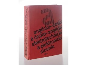 Anglicko-český a česko-anglický elektrotechnický a elektronický slovník (1982)