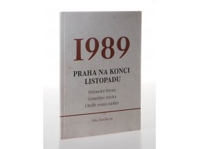 1989 Praha na konci listopadu