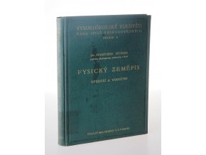 Fysický zeměpis : Díl I. Ovzduší a vodstvo