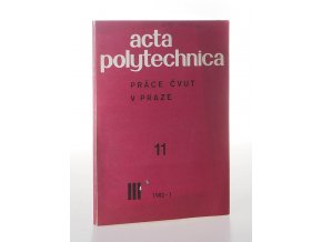 Acta polytechnica (1982)