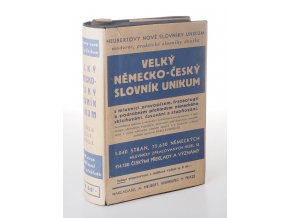 Velký německo-český slovník Unikum (1940)
