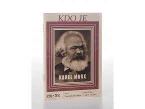 Karel Marx : edice Kdo je