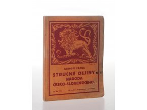 Stručné dějiny národa česko-slovenského