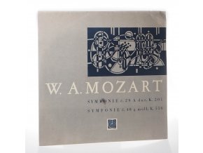 W.A.Mozart - Symfonie č. 29 A dur, K. 201, Symfonie č.40 g moll, K. 550