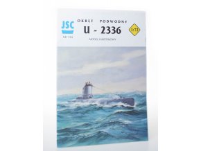 Okret podwodny U-2336: model kartonowy
