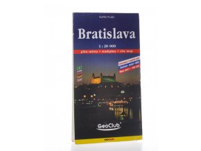Bratislava  1:20 000 : plán města