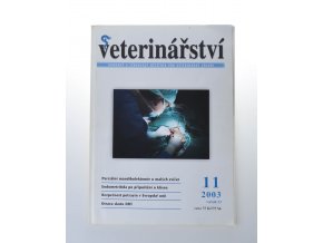 Veterinářství : odborný a stavovský měsíčník pro veterinární lékaře (11/2003)