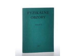 Fyzikálne obzory15/1987