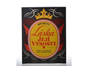 Láska Její Výsosti : opereta