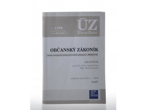 Občanský zákoník  : tučně zvýrazněné změny provedené zákonem č. 460/2016 Sb.(2017)