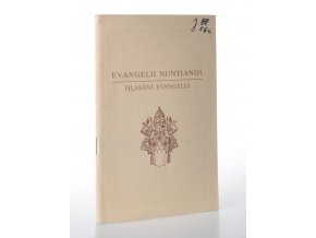 Evangelii nuntiandi = Hlásání evangelia : apoštolská exhortace Pavla VI. z 8. prosince 1975 (1990)
